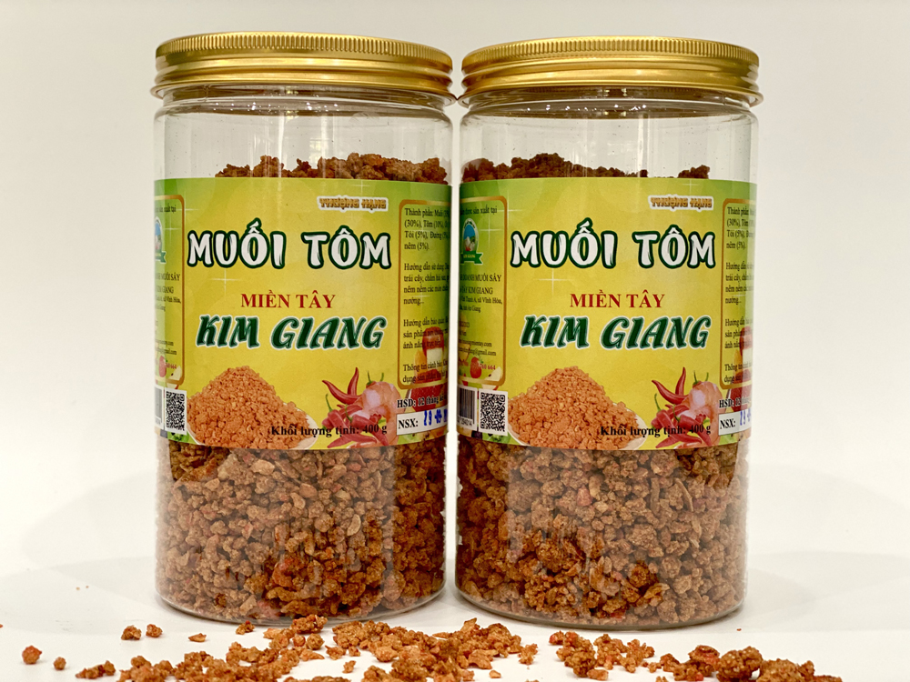 Màu sắc muối tôm